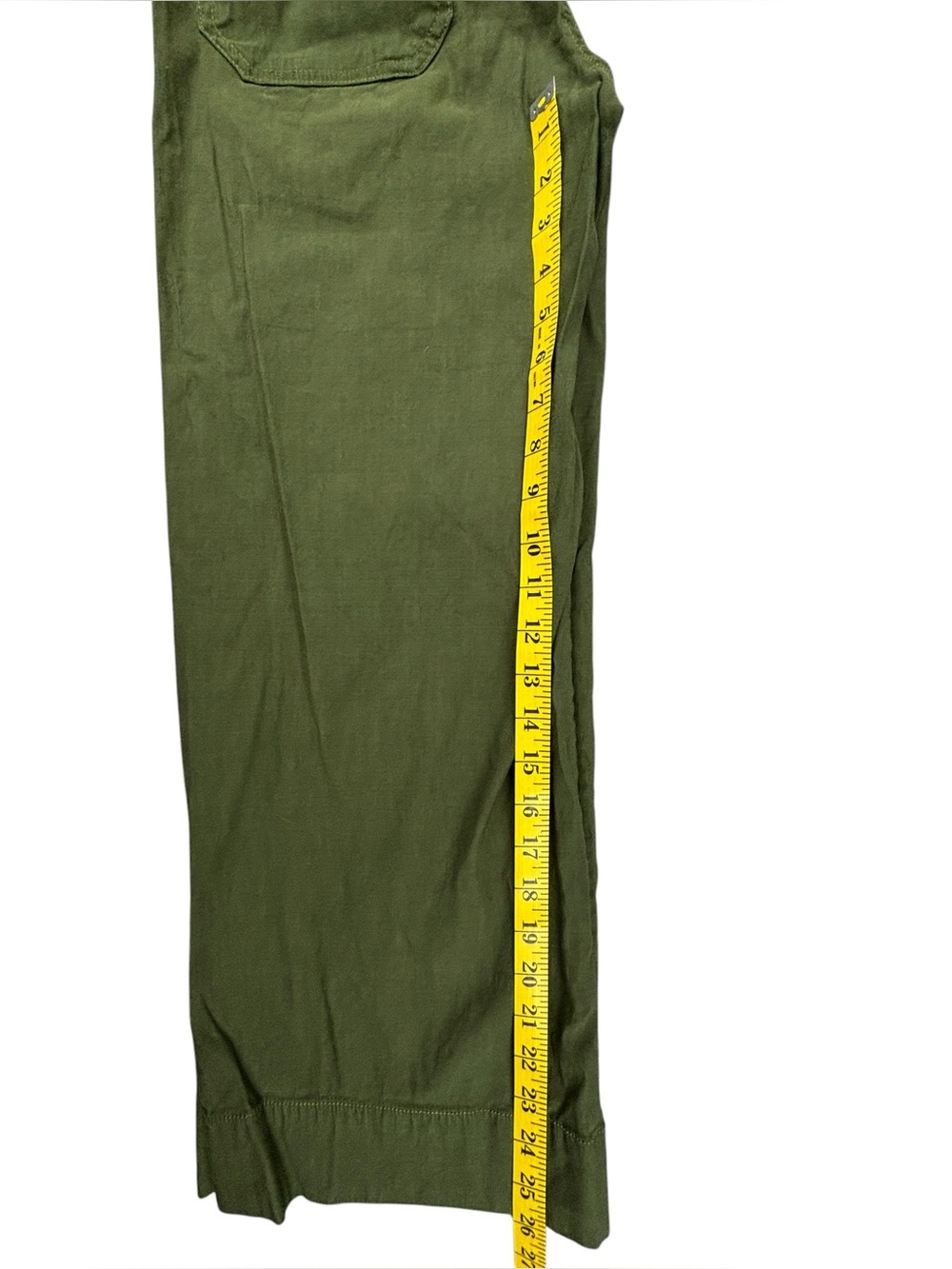 Maeve | The Collette | Linen Crop Wide Leg Pant | Size 27 | Excellent Condition! - Picture 6 of 8